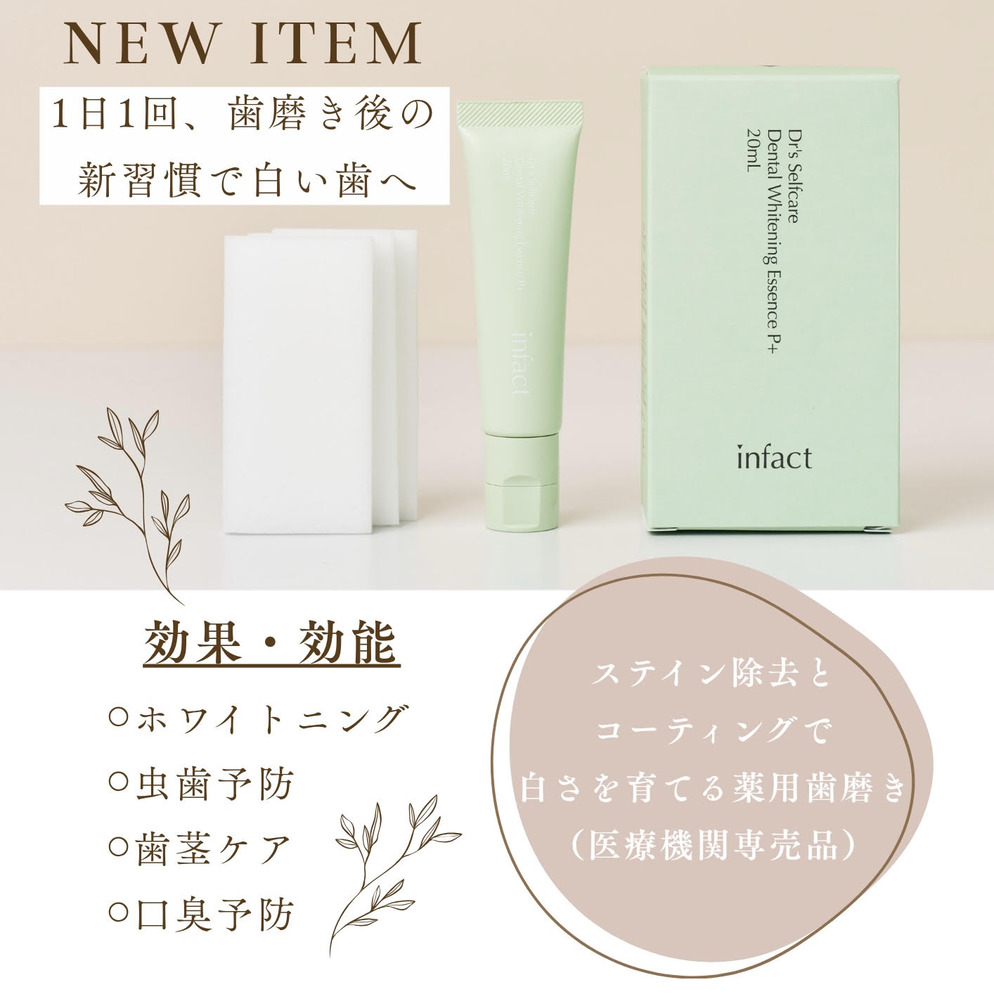 新発売、デンタルケアのご紹介✨🪥